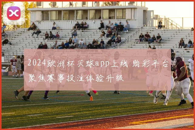 2024欧洲杯买球app上线 购彩平台聚焦赛事投注体验升级